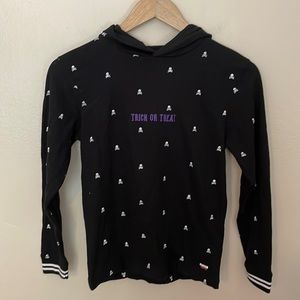 NWT Denim & Flower Boys Skull & Crossbones Hoodie